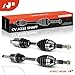 A-Premium Pair (2) Front CV Axle Shaft Assembly Compatible with Chevrolet Captiva Sport 2012 2013 2014 2015, Driver and Passenger Side