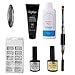 Produktbild Pwtchenty DIY Nail Art Kits, Schnelltrocknender Nagellack Nagel Poly Gel Nagelverlängerung Faserset Fiberglasnägel Phototherapie Verlängerungskleber