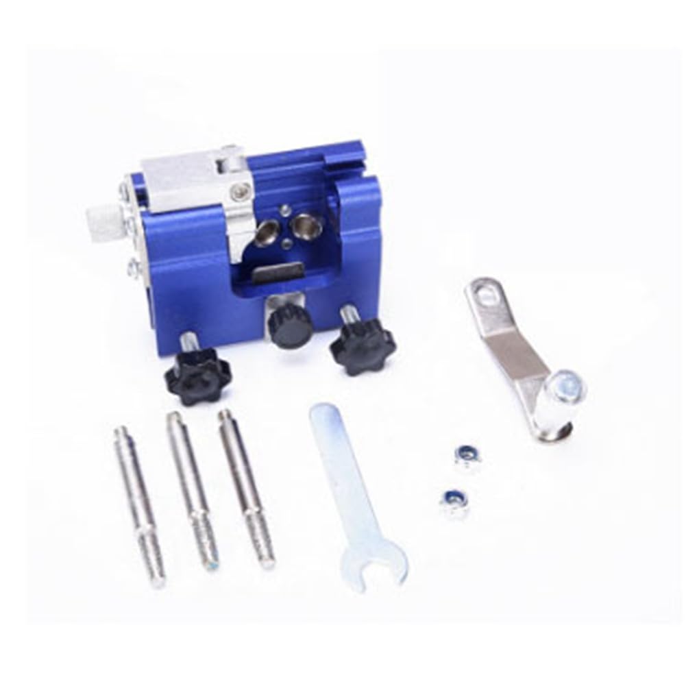 Jnchdghwa As Shown Portable Chainsaw Sharpener Hand-Cranked Design Featuring 3 Grinding Rods, Effective Sharpening Tool