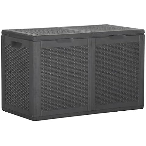 Boîte de Rangement Jardin vidaXL 180 L Cover