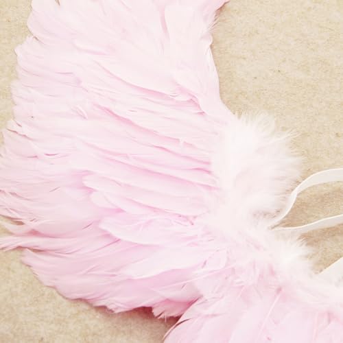 Set Disfraz de Ángel Alas Plumas 26x14 Pulgadas Nishine miniatura 6