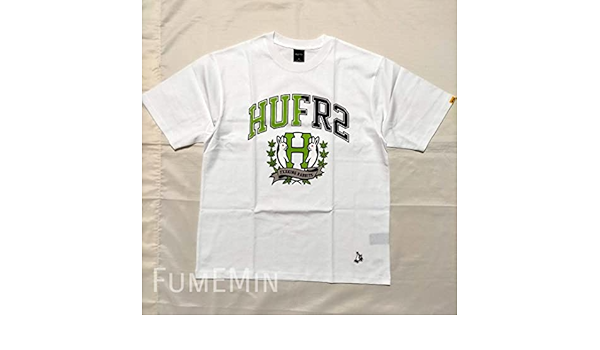 レビューで送料無料】 [入手困難]ハフ×FR2☆コラボボックスロゴTシャツ