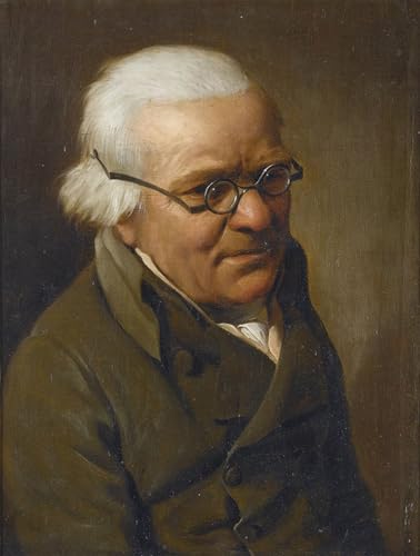 Tableaux Mural sur Toile Boilly Portrait Homme à Lunettes 60x90cm