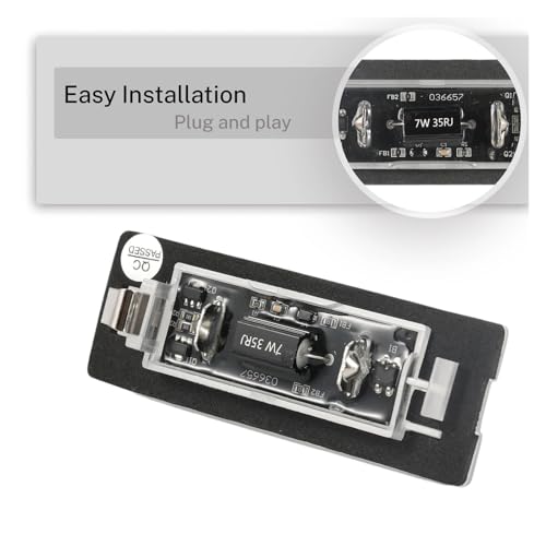 Luz de matrícula para Fiat Panda soluciona fallos de iluminación 6