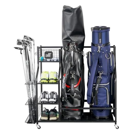 Extra Large Golf Storage Organizer Rack