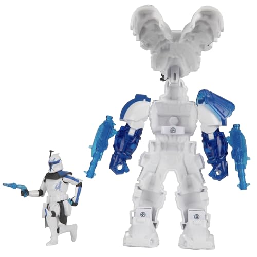 Image of STAR WARS Epic World of Action Clone Captain Rex Mech Force Suit, 6.5-Inch Mech Suit & 4-Inch Action Figure, Toys for Boys & Girls Ages 4+ (Amazon Exclusive)