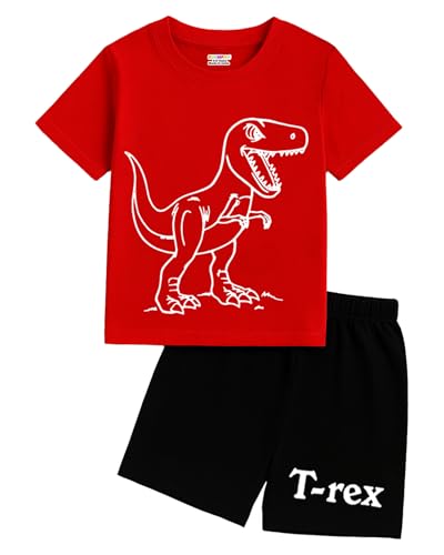 Image of Kuchipoo Boys Regular Fit Cotton T-Shirts and Shorts Set