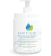 SOFT&amp;CO Crème hydratante 1 l