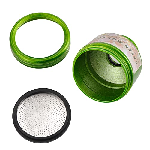 Green Mount Water Breaker Nozzle, Gentle Spray Shower Watering Wand Head Replacement, Green #TOP5