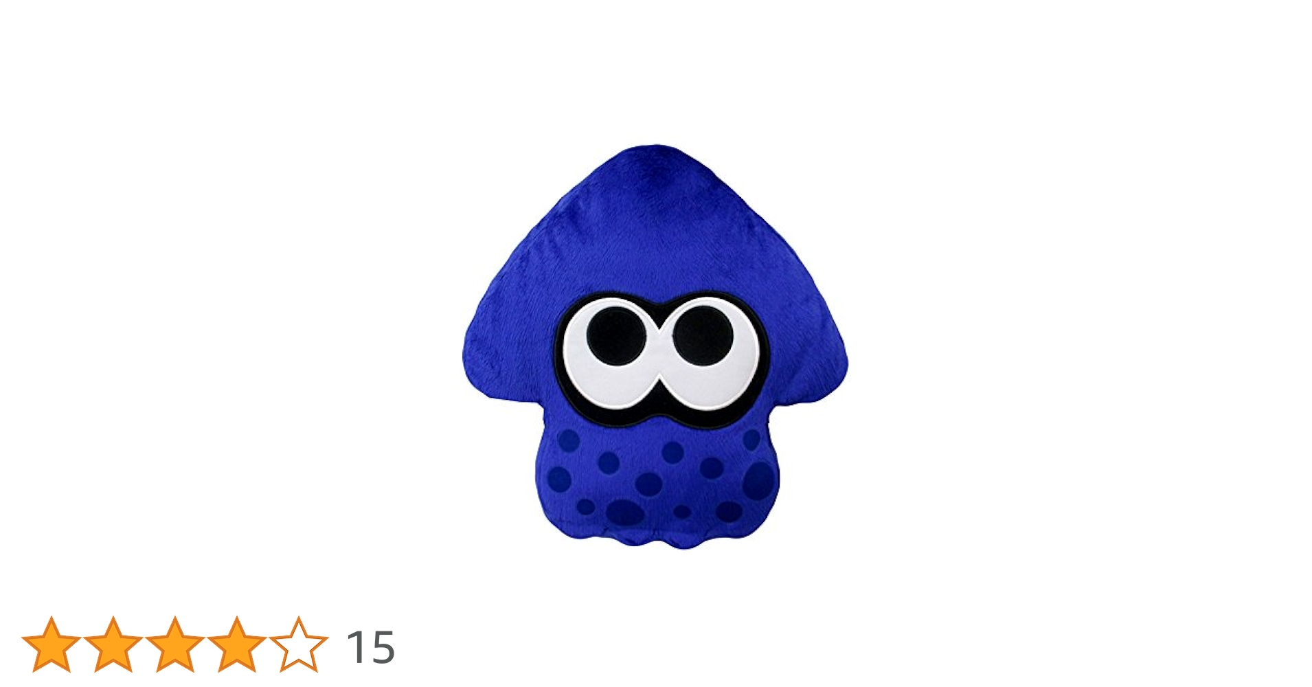 Splatoon2クッション イカ(ブライトブルー) ぬいぐるみ  高さ35cm n5ksbvb Amazon.co.jp: Splatoon2クッション イカ(ブライトブルー