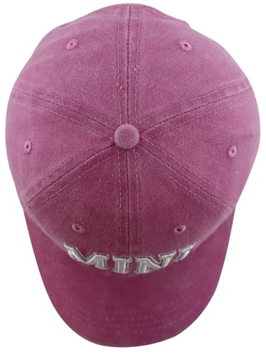 Goyklrb 2PCS Mama and Mini Matching Baseball Cap for Mom Girl, Adjustable Cotton Embroidered Parent-Child Hat