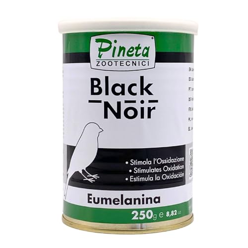 GLOBAL LUXURY MANAGEMENT Black Noir is Recommended for melanic Canaries of The Black, Agate, Brown and Isabela Series, Highly Recommended in Canary breeding.(250g)