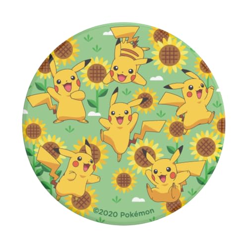 Image of PopSockets Adhesive Phone Grip, Holder, Phone Stand, Pokemon - Pikachu