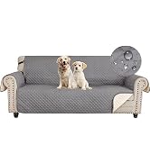 Ystyle Copridivano Con Penisola A Sinistra Destra, Elasticizzato Copridivano Angolare Universale, Fodera Divano Chaise Longue, Copri Divano A L (2 Posti+3 Posti, Borgogna