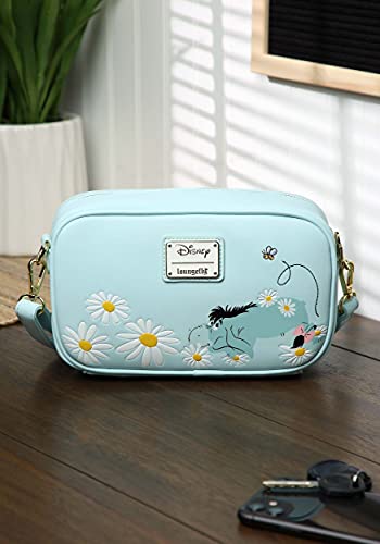 Loungefly Winnie the Pooh Daisy Friends Crossbody Bag Light Blue2