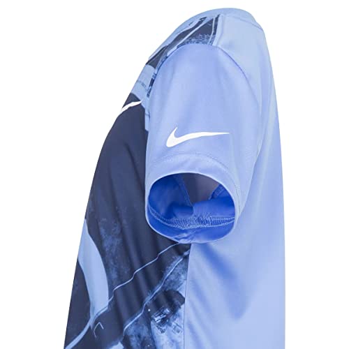 Nike Little Boys Swoosh Graphic Tee (B(86J677-B9F)/W, 4 Years)3