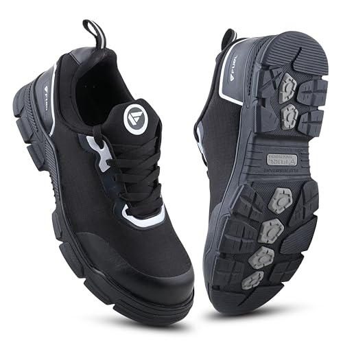 Image of FUEL Reevon-01 Safety Shoes with Fabric Upper, Nitrile Rubber Sole & Non-Metallic 200J Toe Cap