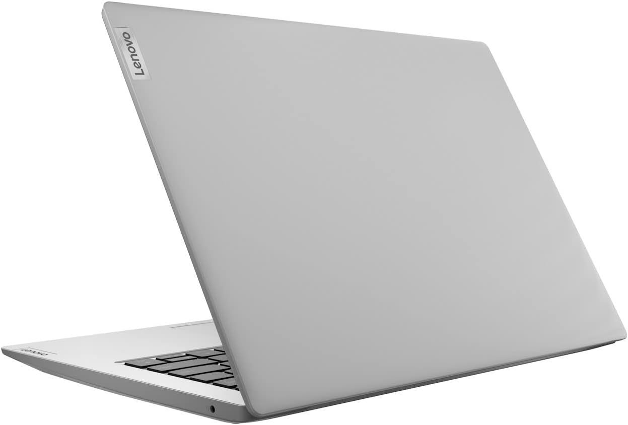 Lenovo Ideapad 1, Clamshell Laptop, Intel Celeron N4020, 4Gb Ram, 128Gb Ssd, Integrated Intel Uhd Graphics 600, Win10, Eng-Arb Keyboard, Platinum Grey, 81Vu