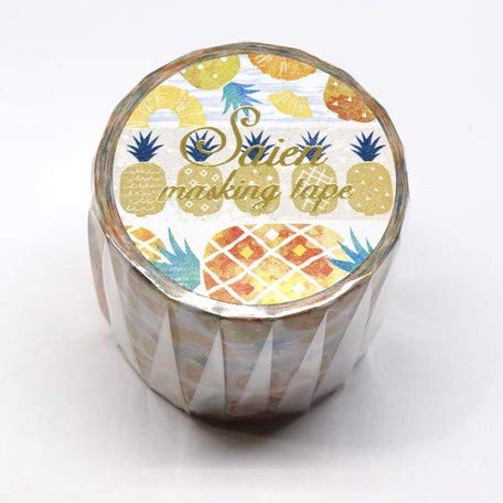 Miniatura 5 de Kamiiso Sansho UR-2005 - Cinta de enmascarar, 3 asas, hecha en Japón, aprox. 0,6 pulgadas (0.591 in) de ancho, rollo de 0,6 pulgadas (32.8 ft)