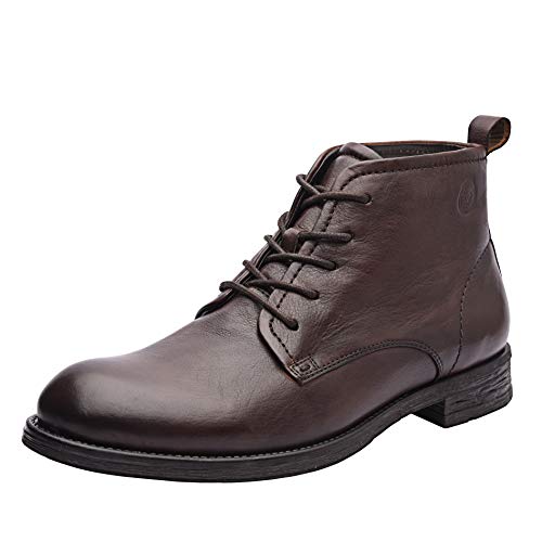 Amaud | Genuine Leather Chukka Boots | Rugged Winter Boots | Handcrafted Lace-Up Boot | TPR Sole | Comfortable Winter Boot | Lightweight