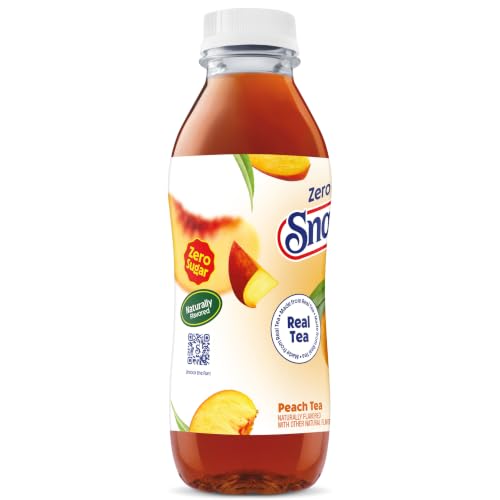 Snapple Zero Sugar Peach Tea, 16 fl oz recycled plastic bottle (Pack of 12) - image 8