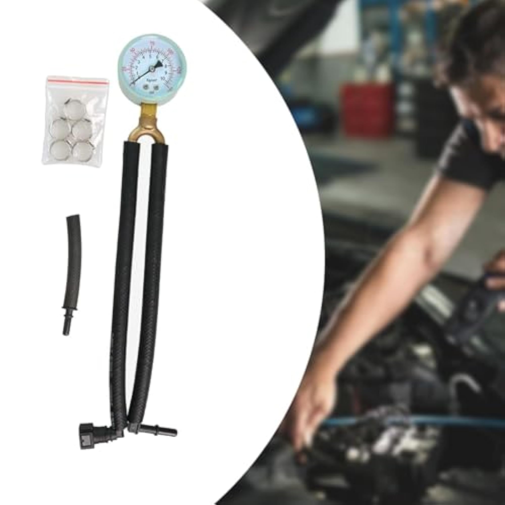 Fuel Injection Pressure Tester Kit for Automotive