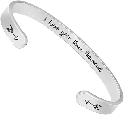 Btysun Bracelets for Women Mothers Day Bracelet Gifts from Daughter Inspirational Gifts for Women Graduation Gifts for Her Motivational Birthday Cuff Bangle Friendship Personalized Mantra Jewelry…