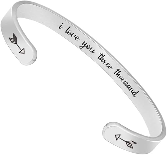 Btysun Bracelets for Women Mothers Day Bracelet Gifts from Daughter Inspirational Gifts for Women Graduation Gifts for Her Motivational Birthday Cuff Bangle Friendship Personalized Mantra Jewelry…