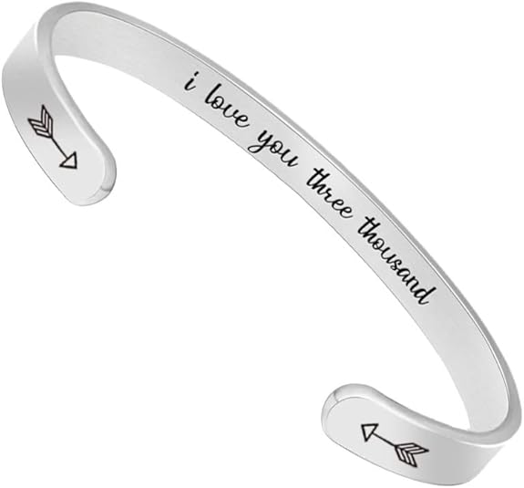 Btysun Bracelets for Women Mothers Day Bracelet Gifts from Daughter Inspirational Gifts for Women Graduation Gifts for Her Motivational Birthday Cuff Bangle Friendship Personalized Mantra Jewelry…