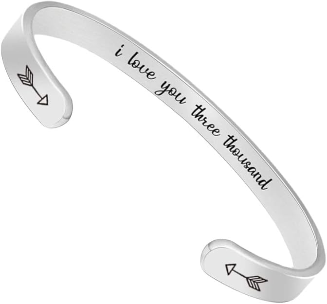 Btysun Bracelets for Women Mothers Day Bracelet Gifts from Daughter Inspirational Gifts for Women Graduation Gifts for Her Motivational Birthday Cuff Bangle Friendship Personalized Mantra Jewelry…