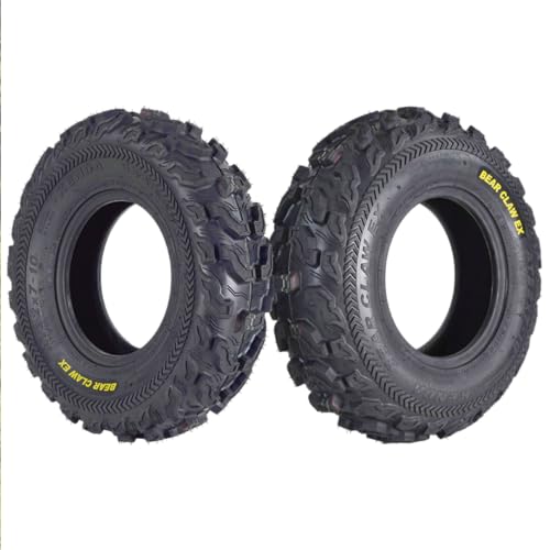 Kenda Bearclaw EX K573-22x7-10 Front Tires for All Terrain (ATV) UTV and Side by Side (SxS) Vehicles - 6-Ply - Bear Claw EX 22x7x10 (2-Pack)