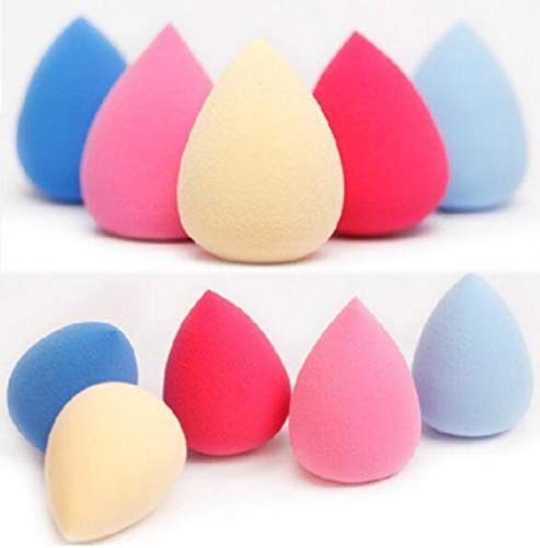 Beauty Flawless Makeup Blender Foundation Puff Water Drop Shape Sponges,Multicolour