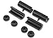 Bagger Brothers BB-HD1584-017 Black Rubber Support Cushion and Grommet for Saddlebags that fit on Harley Davidson Touring models 1993 - 2013. These work with original, fiberglass & sort or extended saddlebags