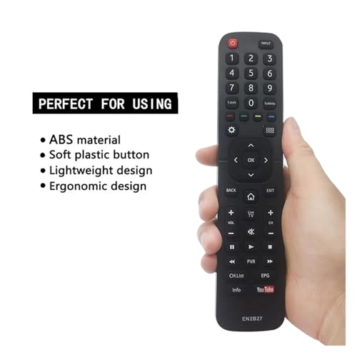 Télécommande Hisense haute qualité ABS pour un contrôle Smart TV fluide