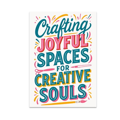 Creative Souls Wall Art Poster Print - Crafting Joyful Spaces