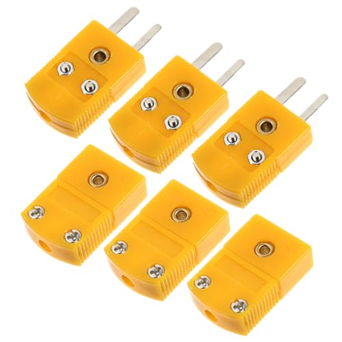 Repuesto de conector termopar tipo K Holibanna para solucionar fallos de lectura 4