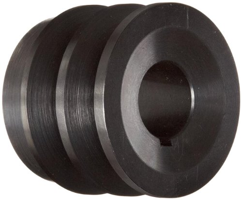 Martin 2AK22 1/2 FHP Sheave BS, 3L/4L or A Belt Section, 2 Grooves, 1/2" Bore, Class 30 Gray Cast Iron, 2.25" OD, 11026 max RPM, 1.66" Pitch Diameter/2 Datum