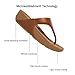 FitFlop Womens Women's Lulu Leather Toe-Post Toepost, Light Tan, US09
