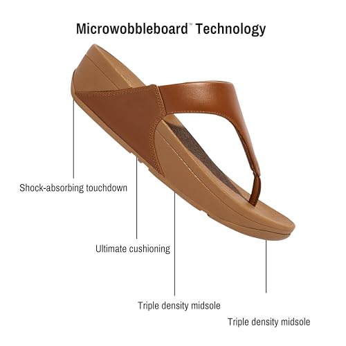 FitFlop Women's LULU Leather Toe-Post Sandals3