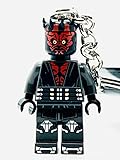 Darth Maul LEGO Llavero de minifigura de Star Wars Darth Maul 854188, Negro, Taille unique