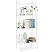 Produktbild Homfa Bücherregal Metall Standregal Leiterregal Treppenregal Lagerregal Badregal Stufenregal Pflanzenregal mit 4 Böden 60x35x147cm