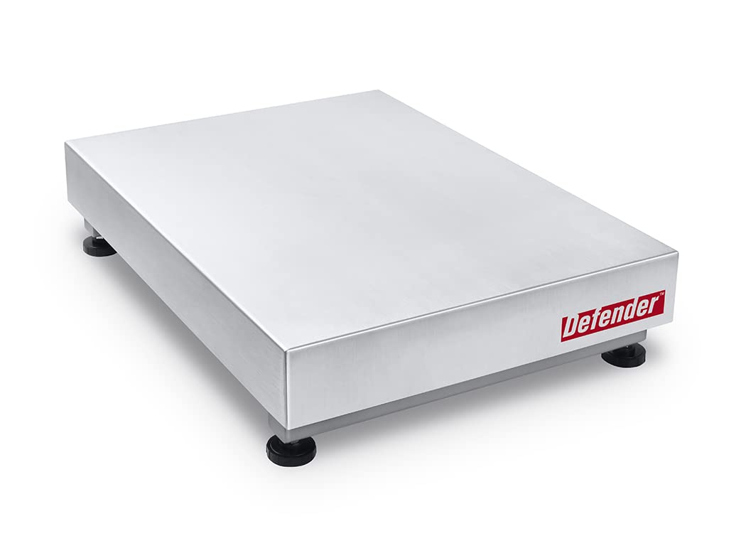 OHAUS Defender™ 3000 Washdown Bases D300C1X 600lb x 0.2lb (0.1lb), NTEP 30683707