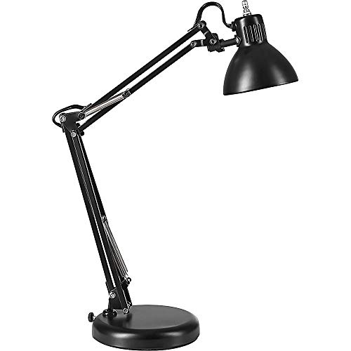 Lorell 99964 Architect Desk Lamp, 18" X 6", Black #TOP1