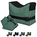 Twod Outdoor Shooting Rest Bags Target Sports Shooting Bench Rest Front & Rear Support SandBag Stand Holders for Gun Rifle Shooting Hunting Photography - Unfilled