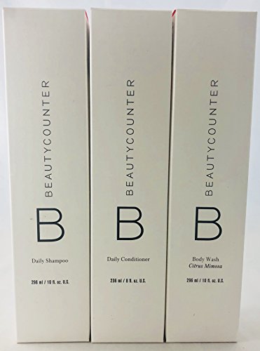BeautyCounter Beauty Counter Body Collection - (1) Daily Shampoo, (1) Daily Conditioner, (1) Citrus Mimosa Body Wash