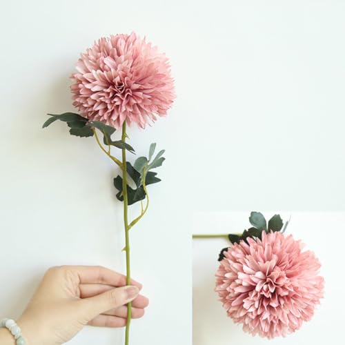 Flores artificiales simuladas de tela para decoracion de salones y bodas 7
