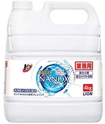 Amazon | 【業務用 大容量】トップ スーパーナノックス 蛍光剤無配合