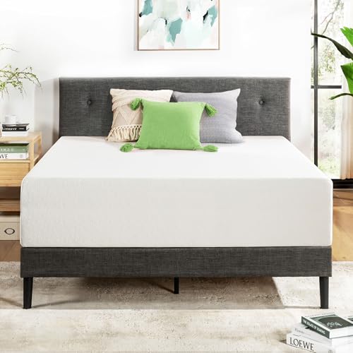 Image of Best Price Mattress 14 inch Signature Green Tea Memory Foam Mattress, Twin, White
