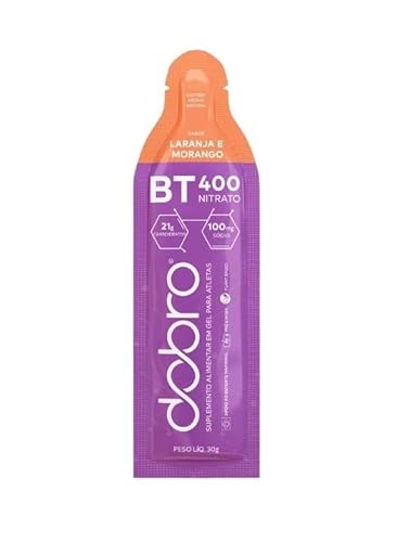 BT Nitrato Gel sabor Laranja e Morango | Dobro | 10 unidades de 30g