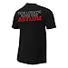 Dean Ambrose This Lunatic Runs The Asylum Authentic T-Shirt, L Black